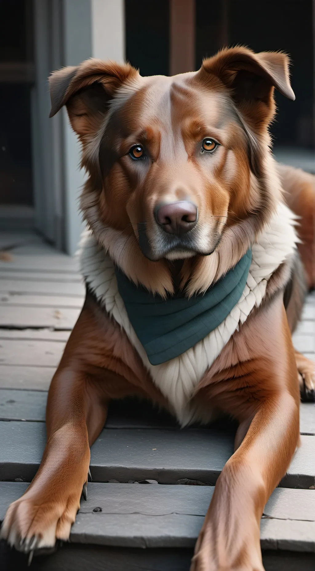 ai character: Brownie background
