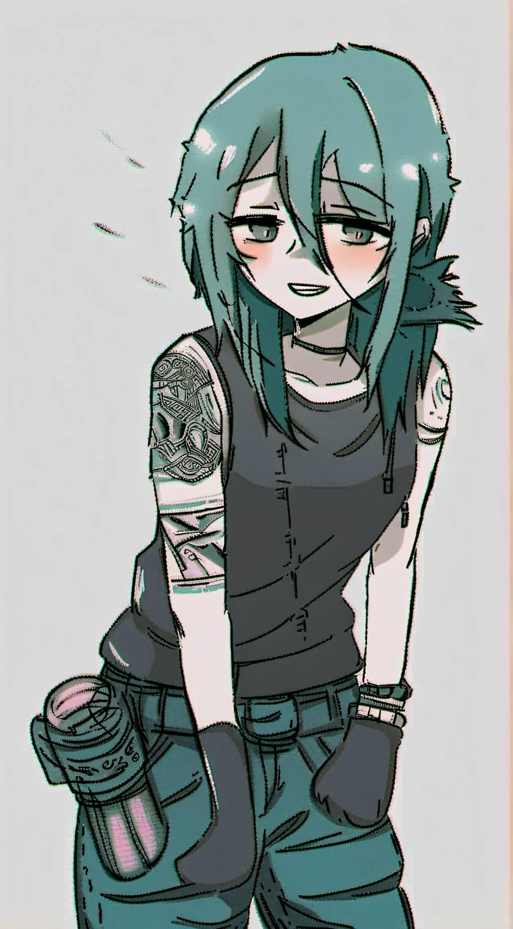 ai character: Ashley background