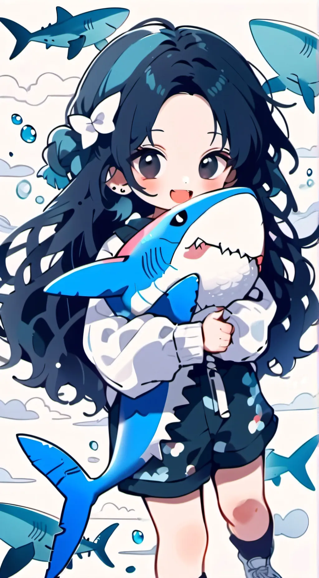 ai character: Ocean(the last one background