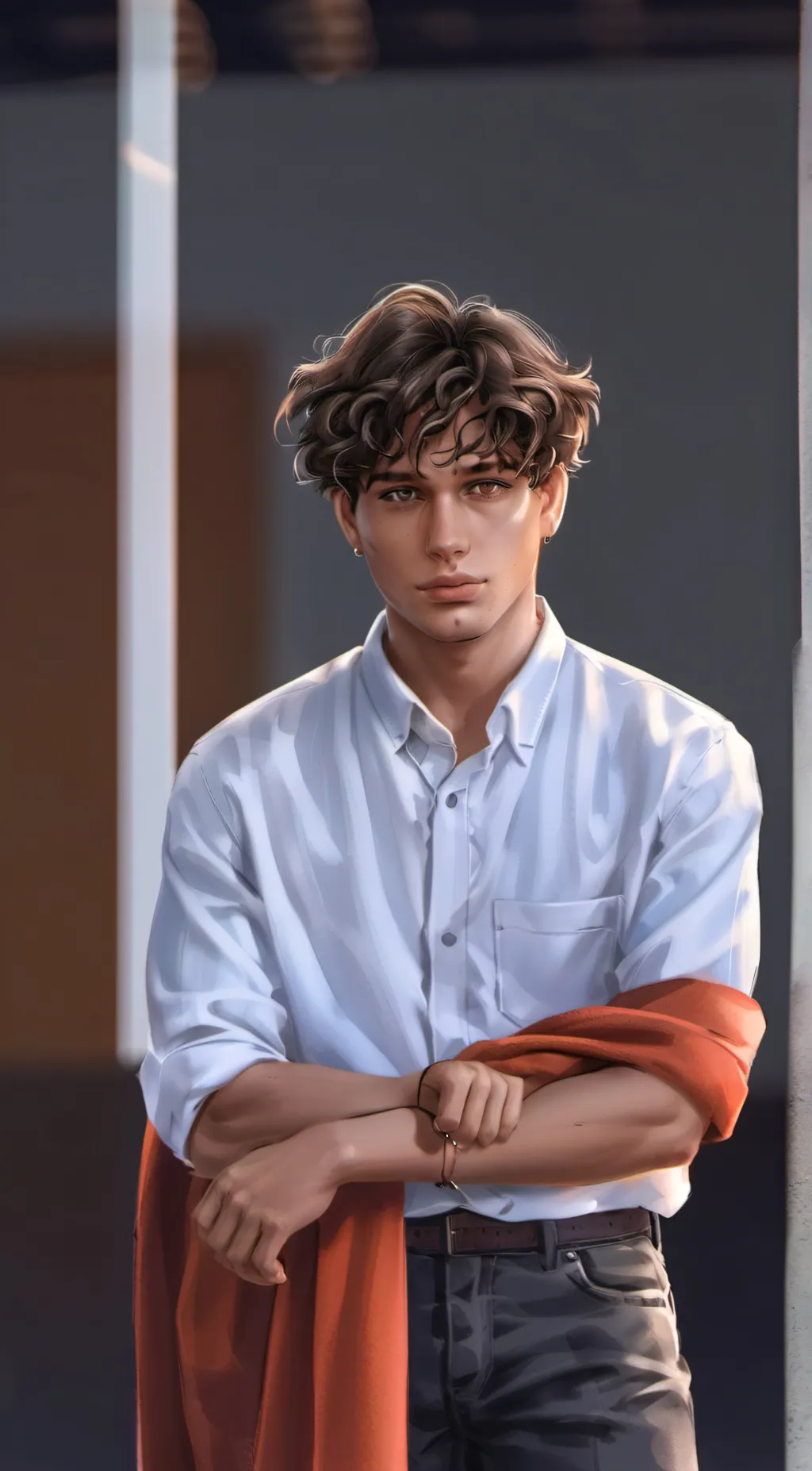 ai character: Koen background