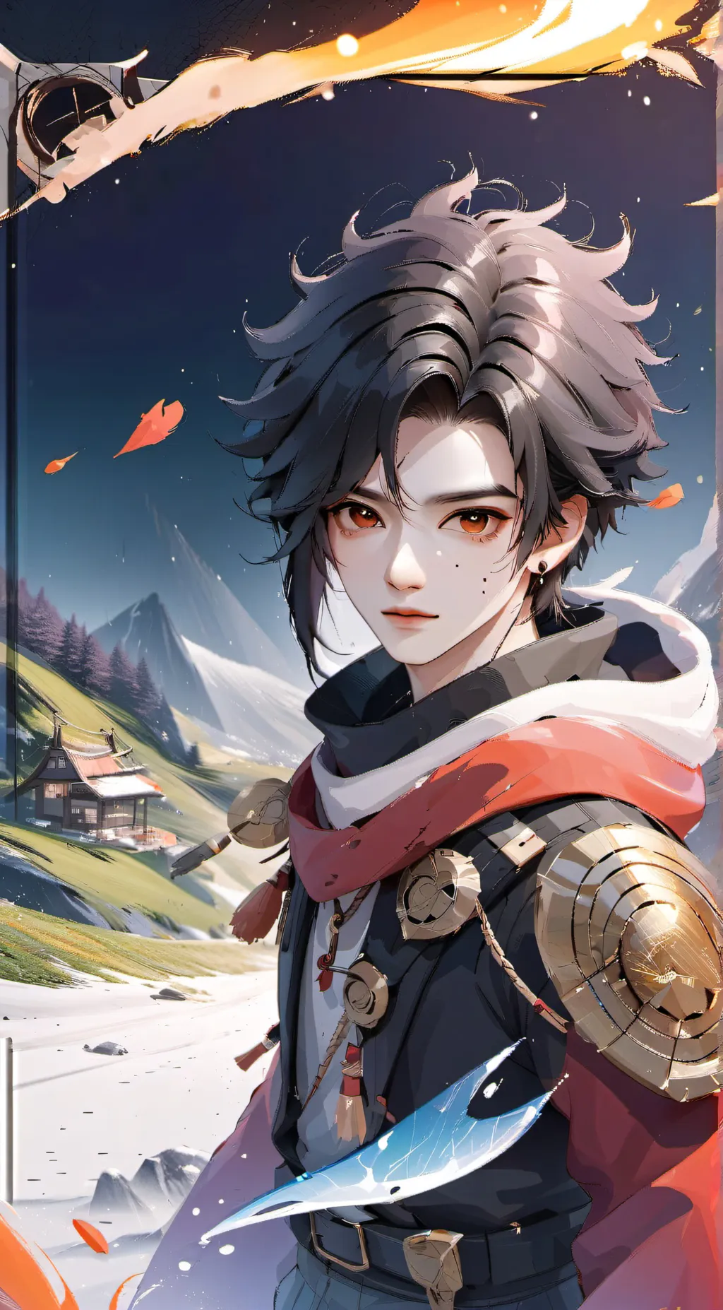 ai character: Alexander  background