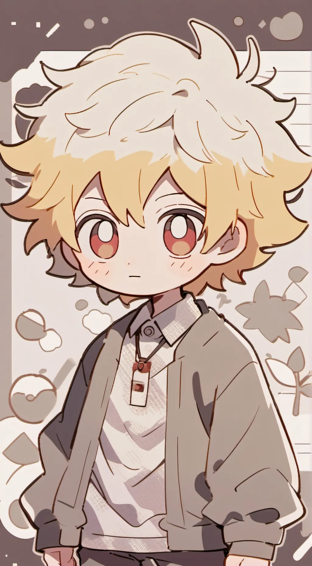 ai character: bakgou  background