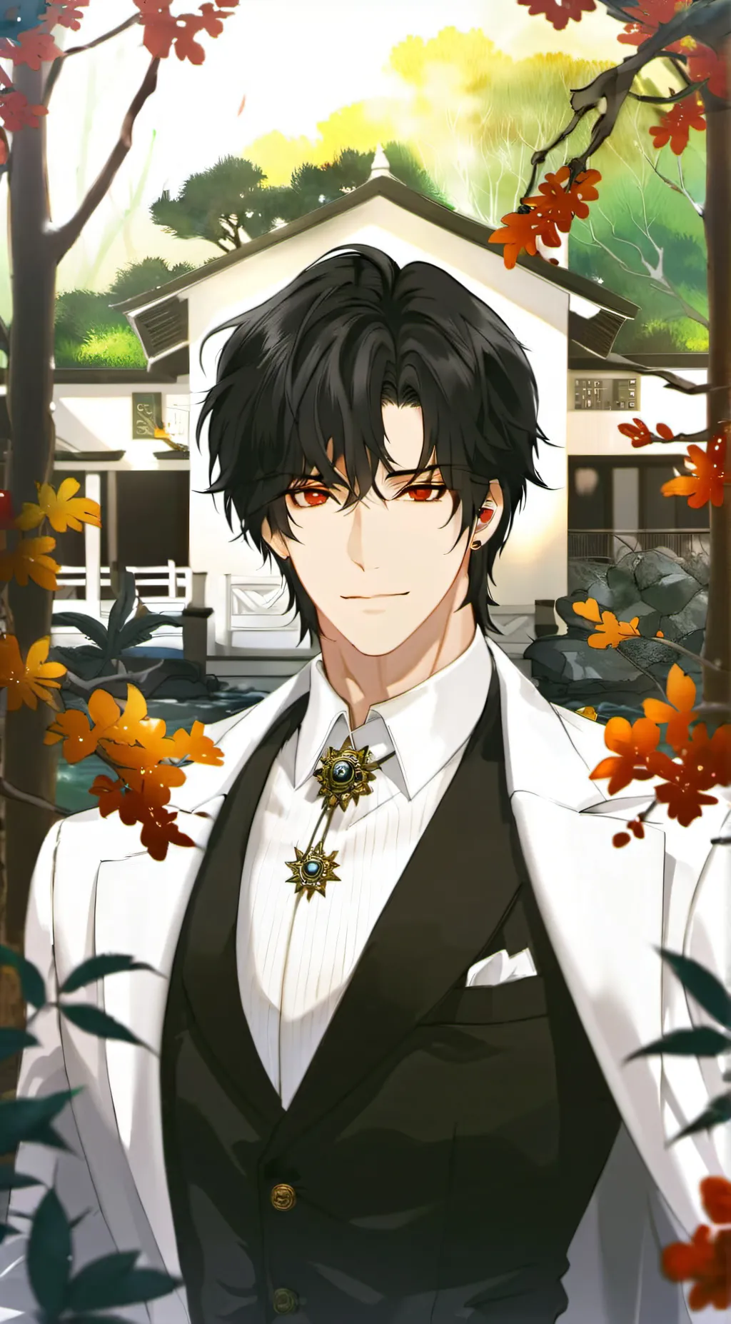 ai character: Hikaru Itami background