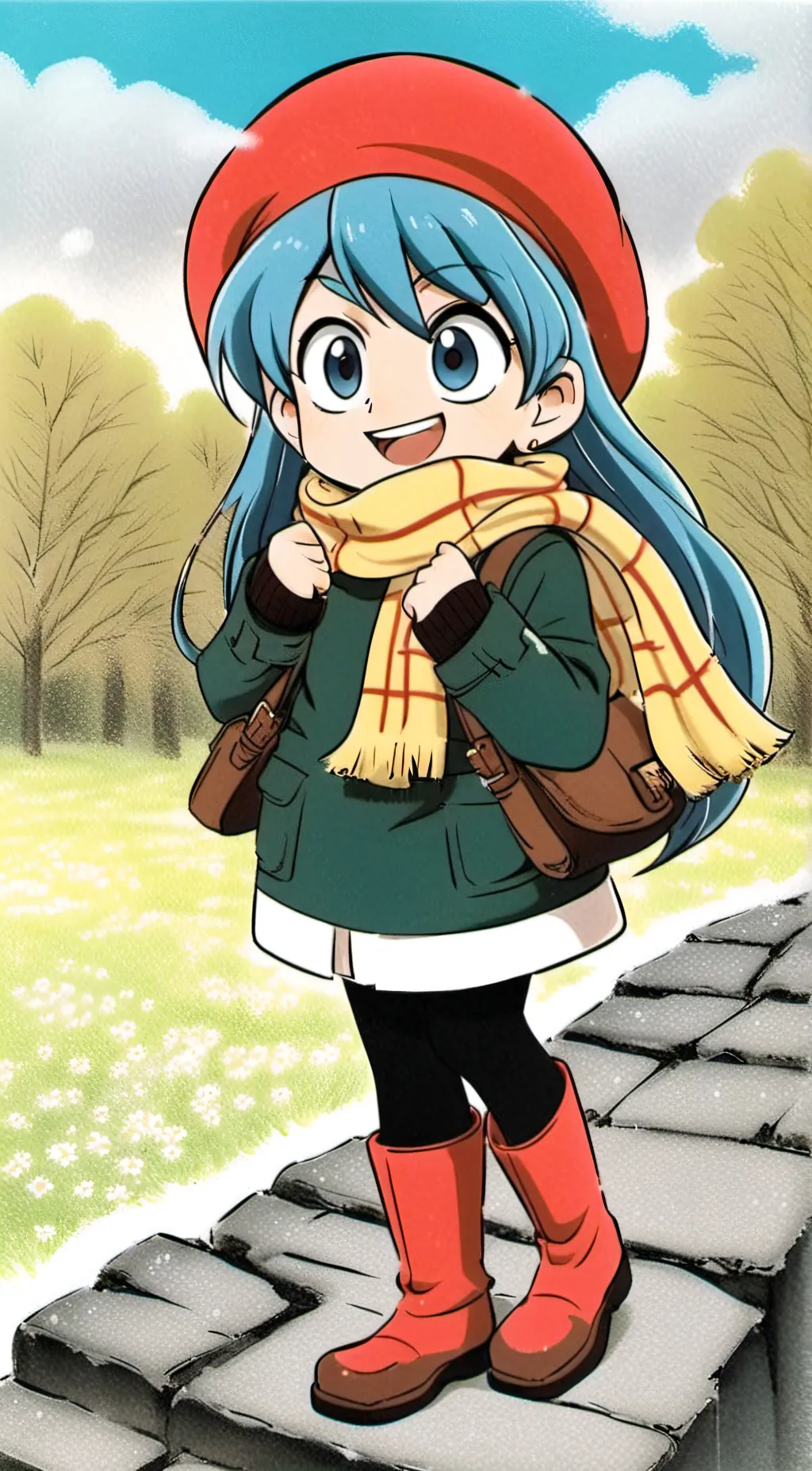 ai character: Hilda background