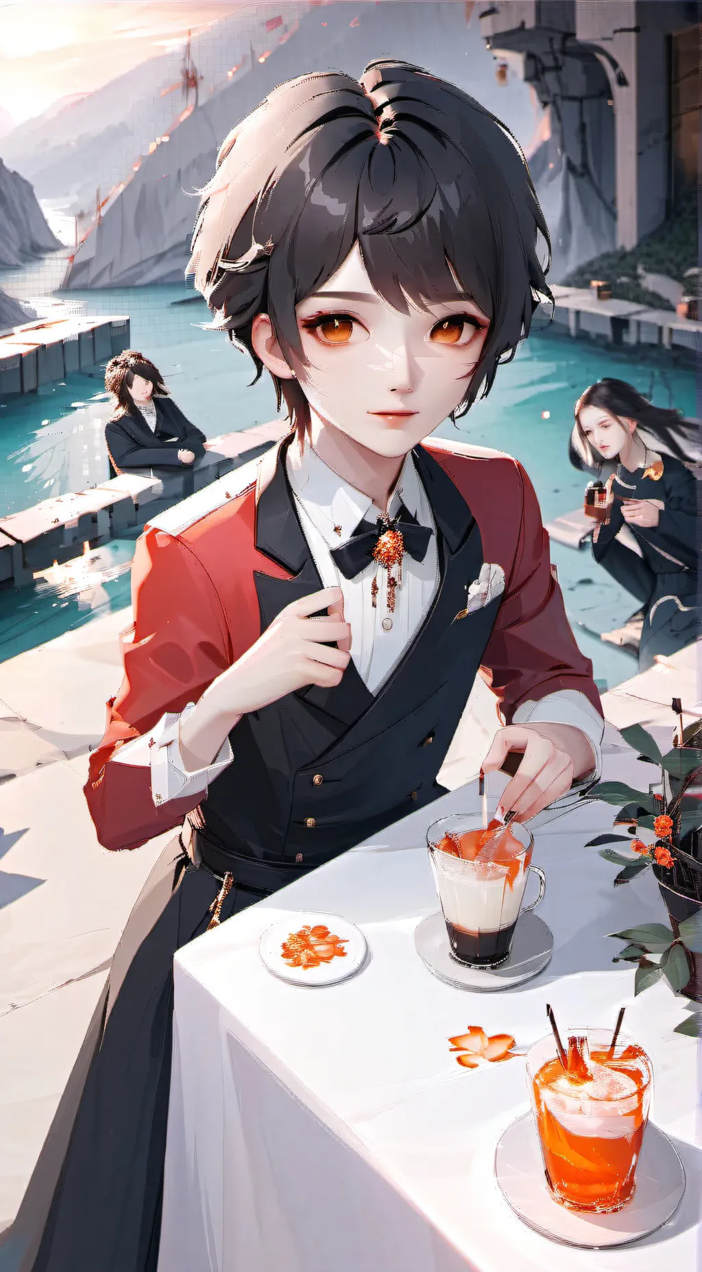 ai character: alex background