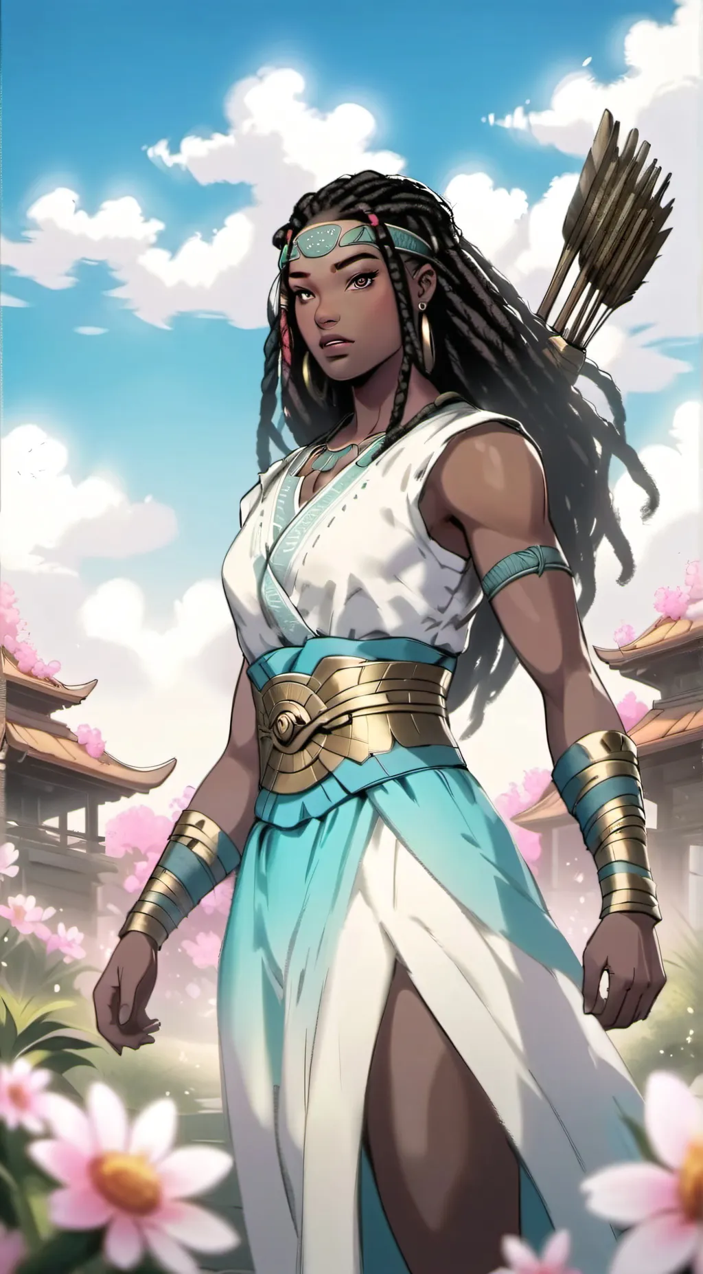 ai character: Jade background