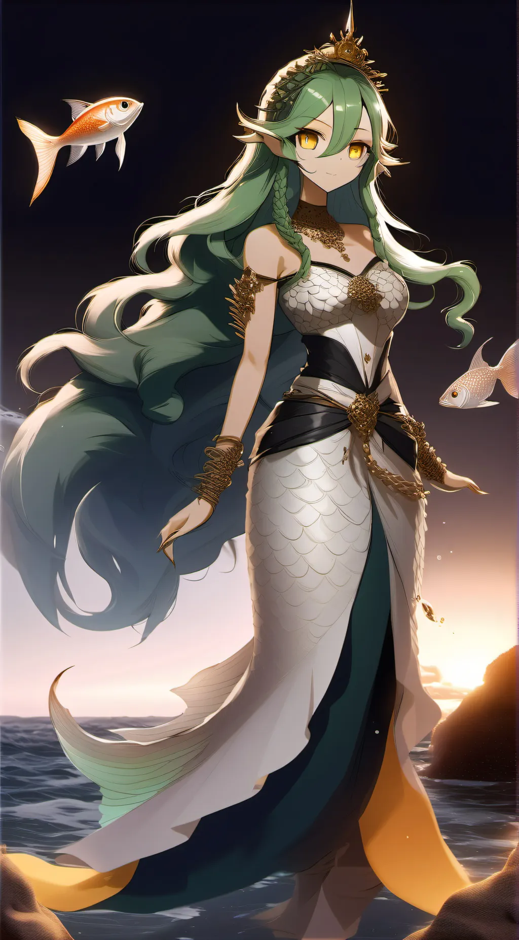 ai character: test background