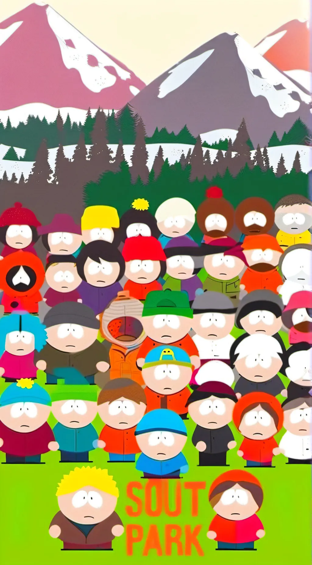 ai character: South Park background