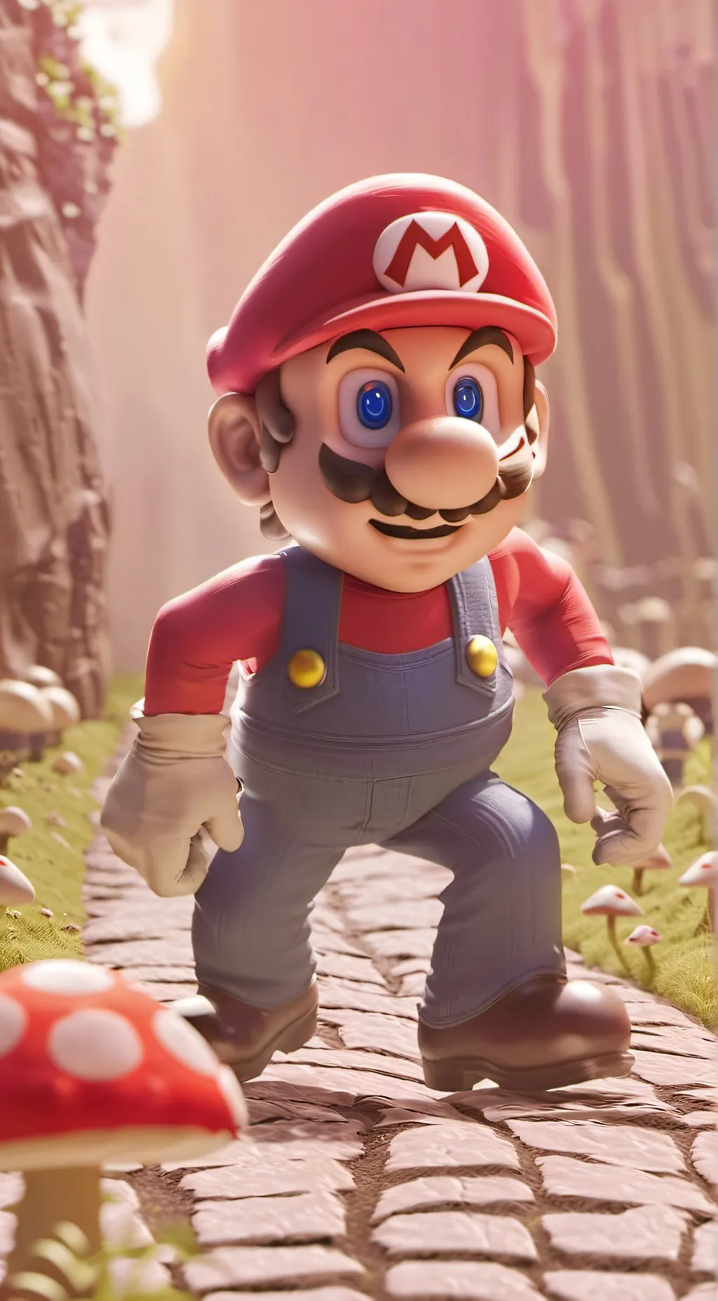 ai character: Roadman mario background