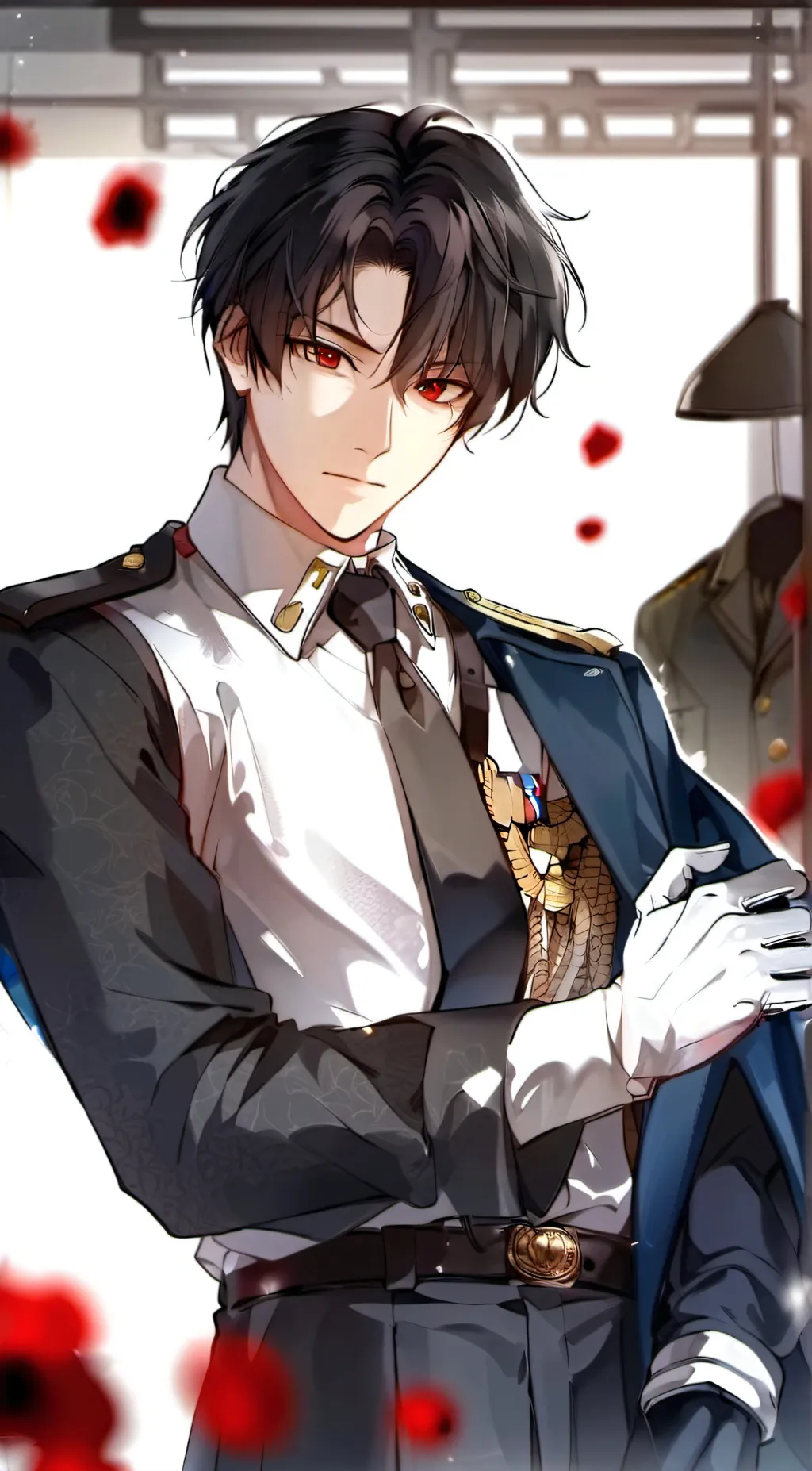 ai character: Justin background