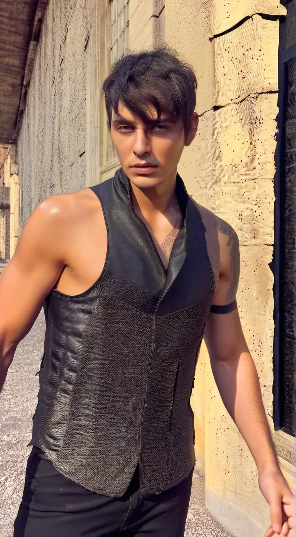 ai character: Colby brock background