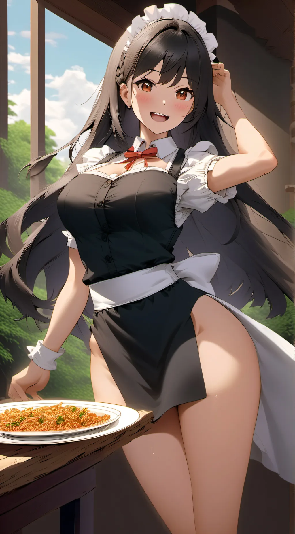 ai character: Annabelle - Maid background
