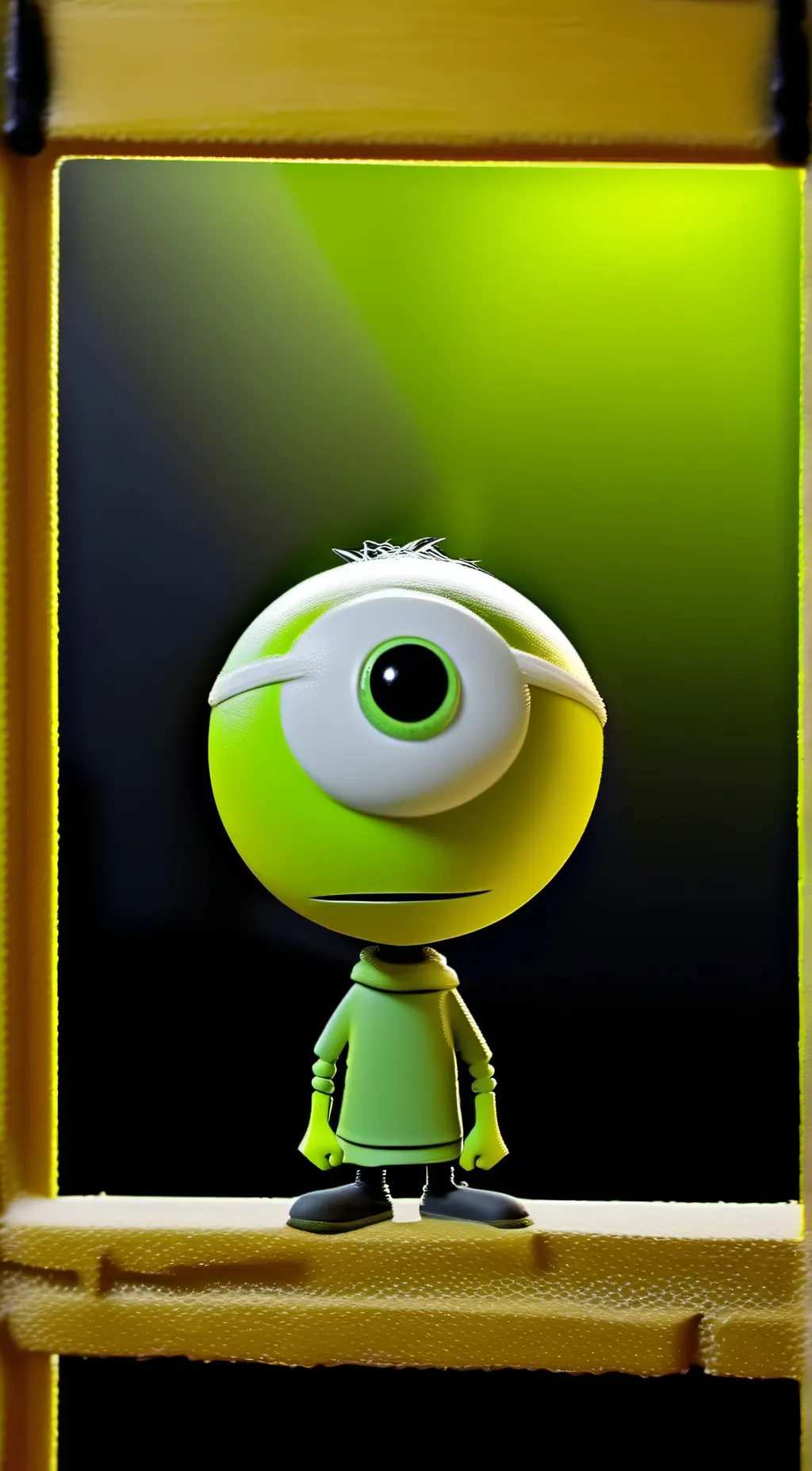 ai character: Finish the meme background