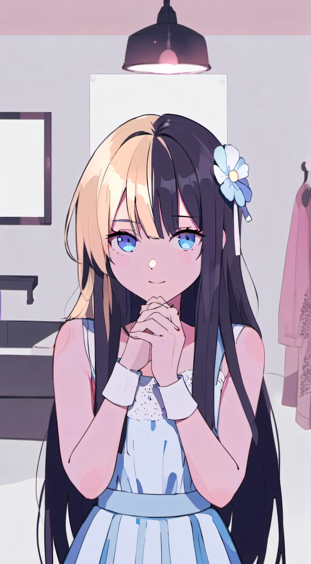 ai character: lily background