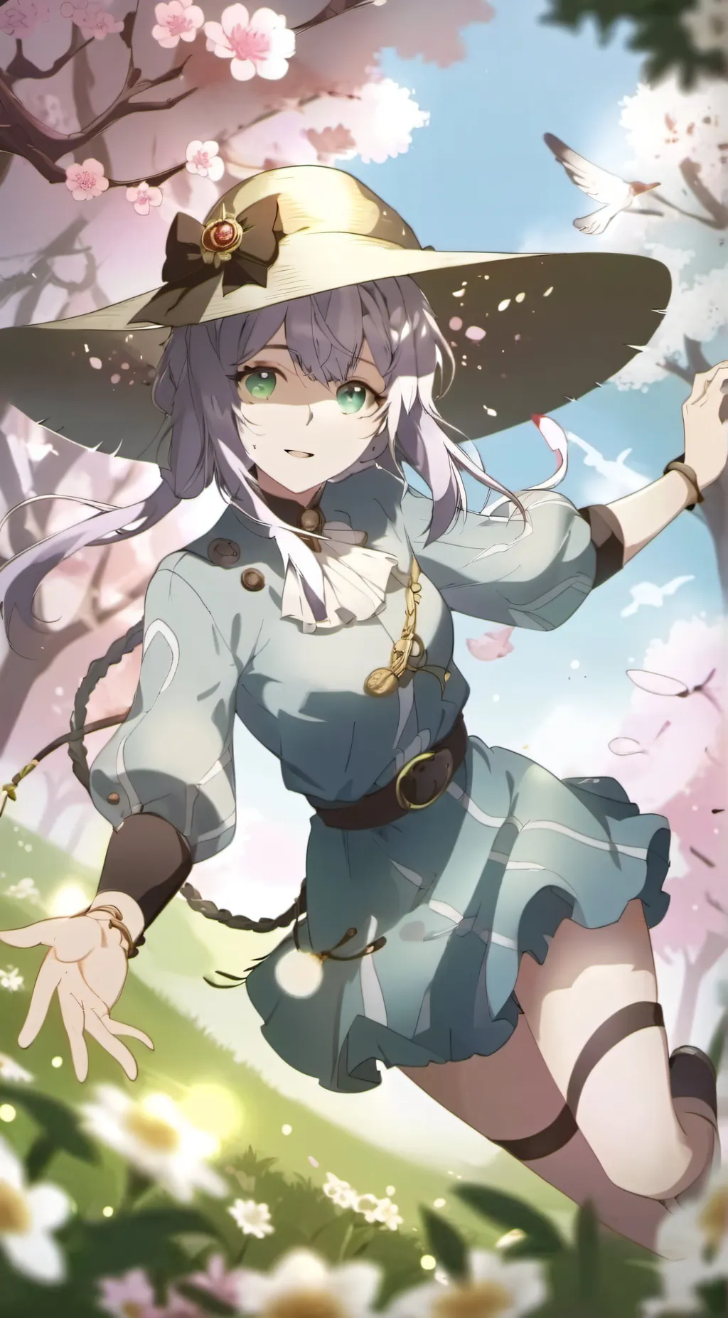 ai character: Tu novia Sofía  background