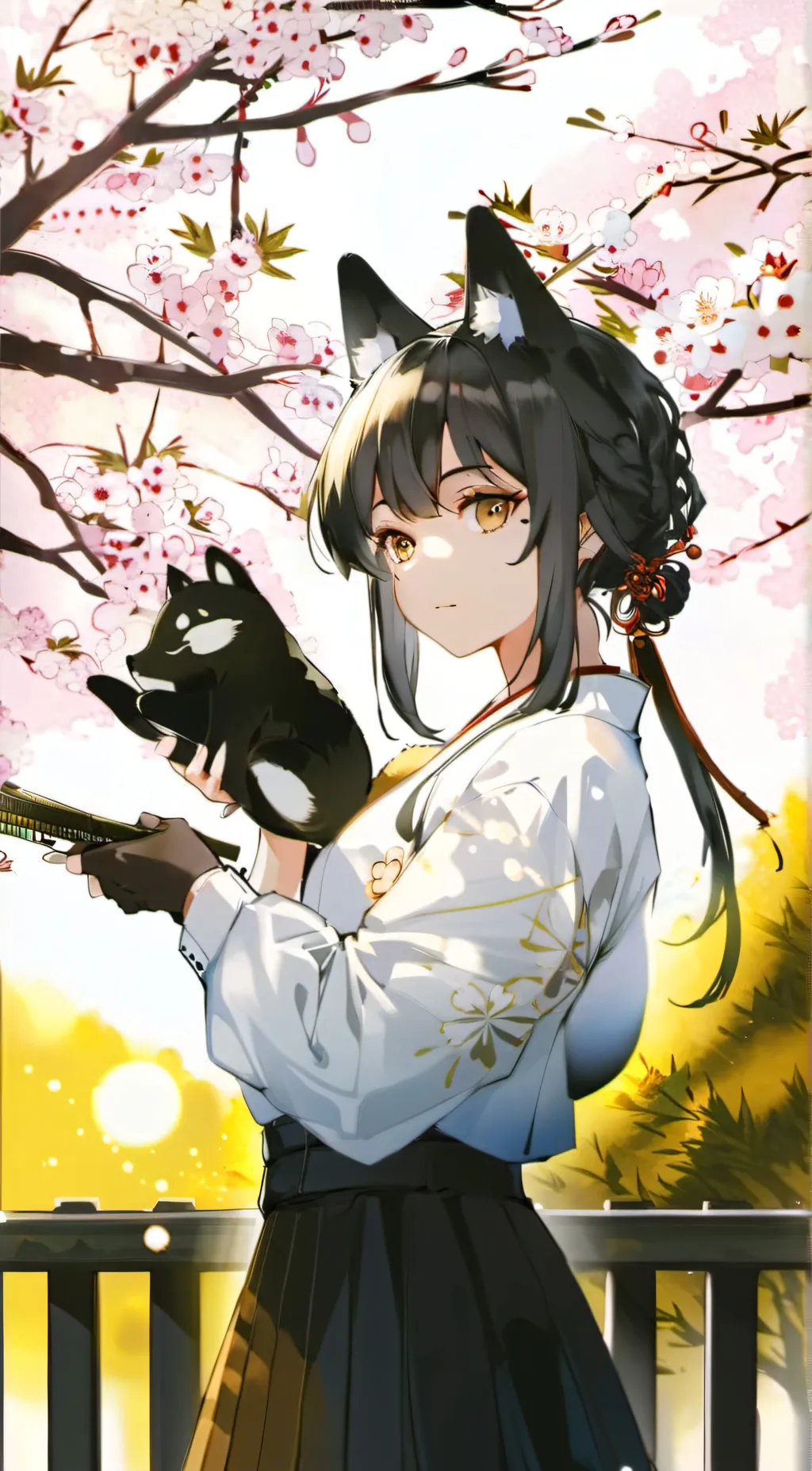 ai character: kanao Tsuyuri  background