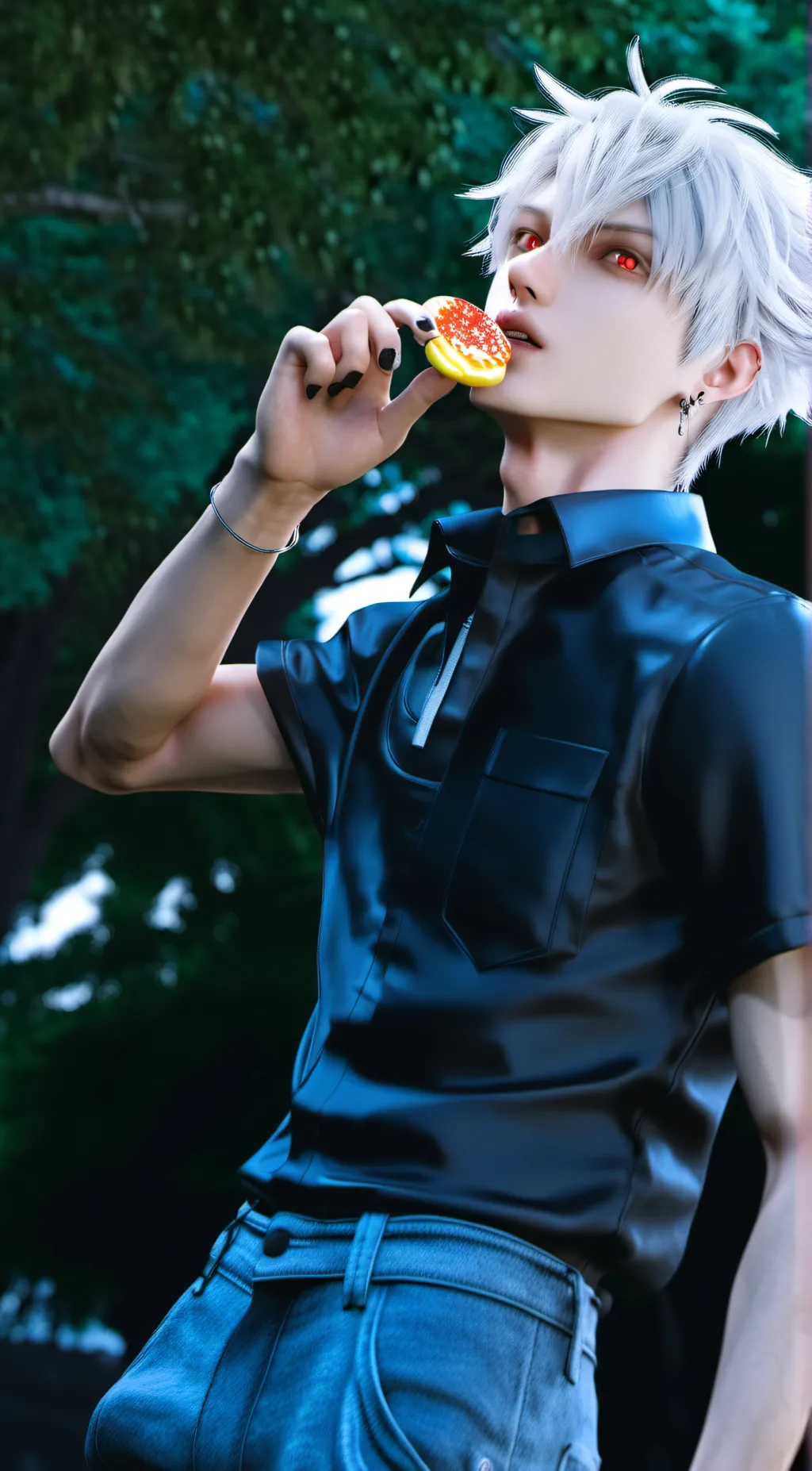 ai character: Crispin background