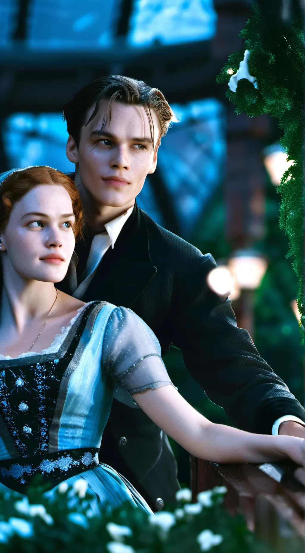 ai character: Jack from Titanic  background