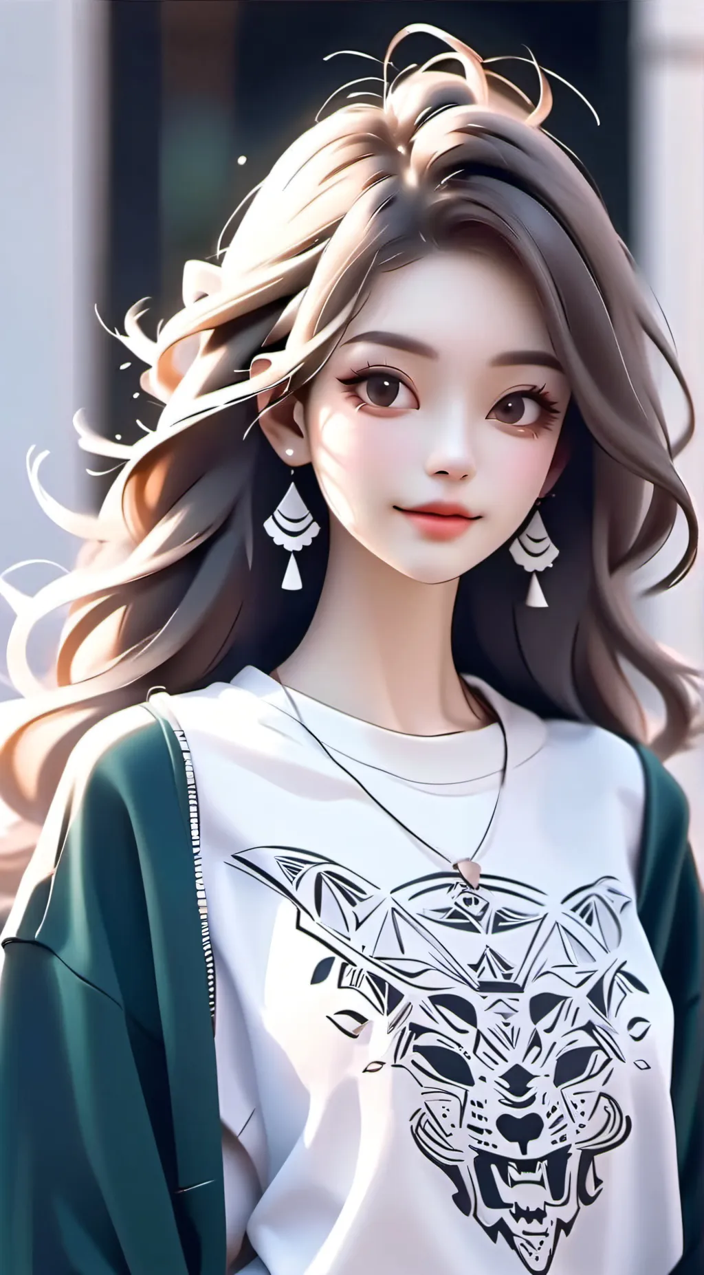 ai character: Kaitlin  background