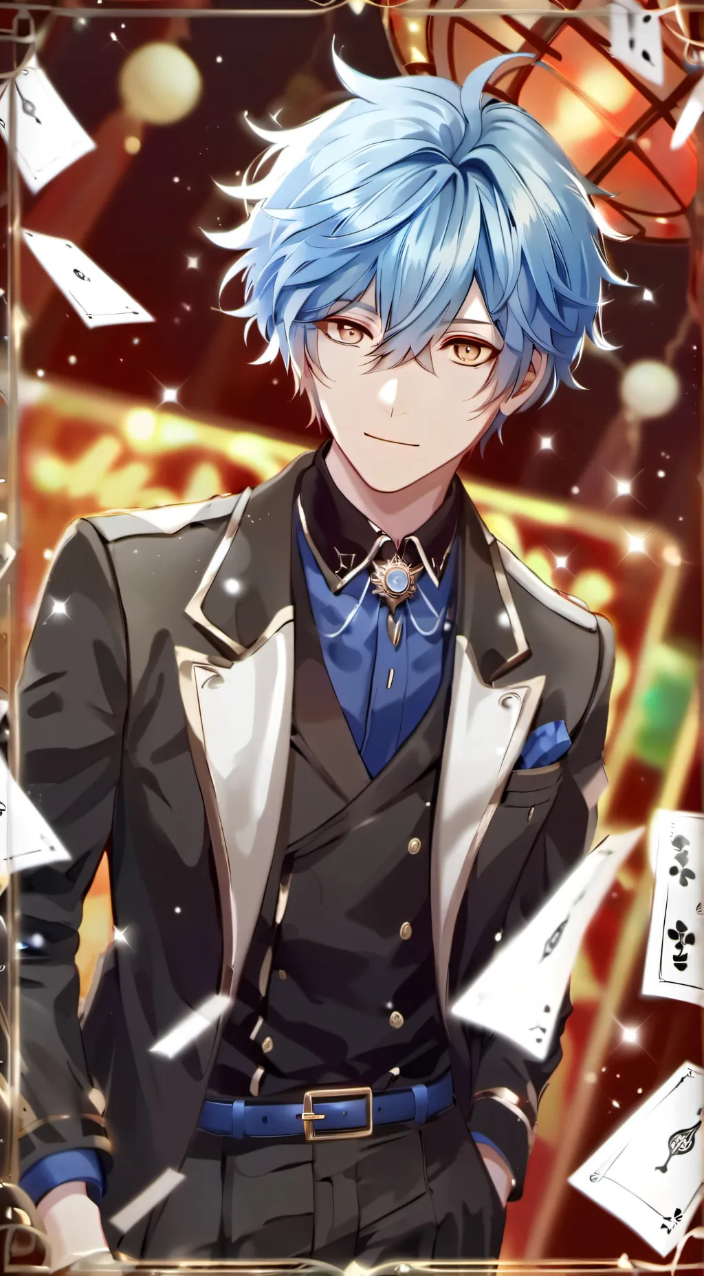ai character: Omz background