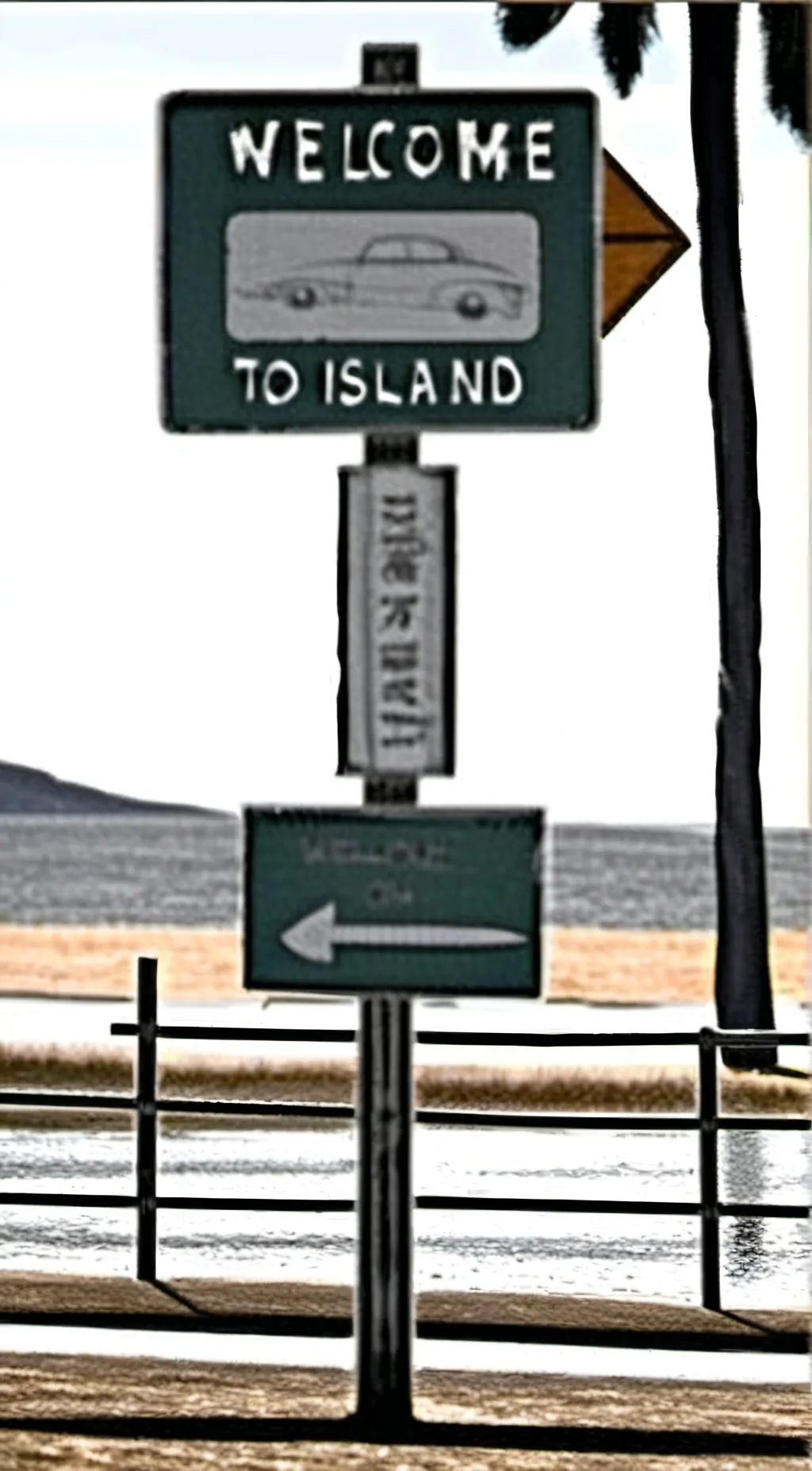 ai character: olis island   background