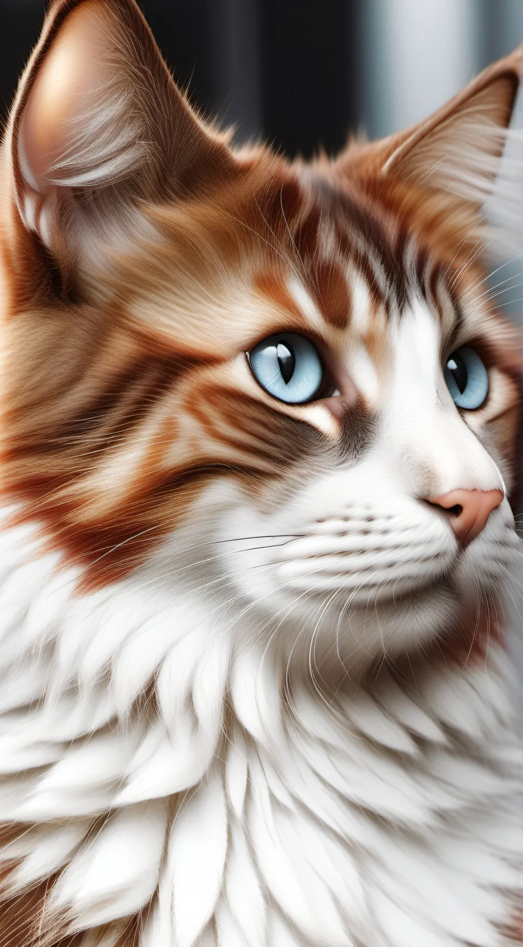 ai character: itchy cat background