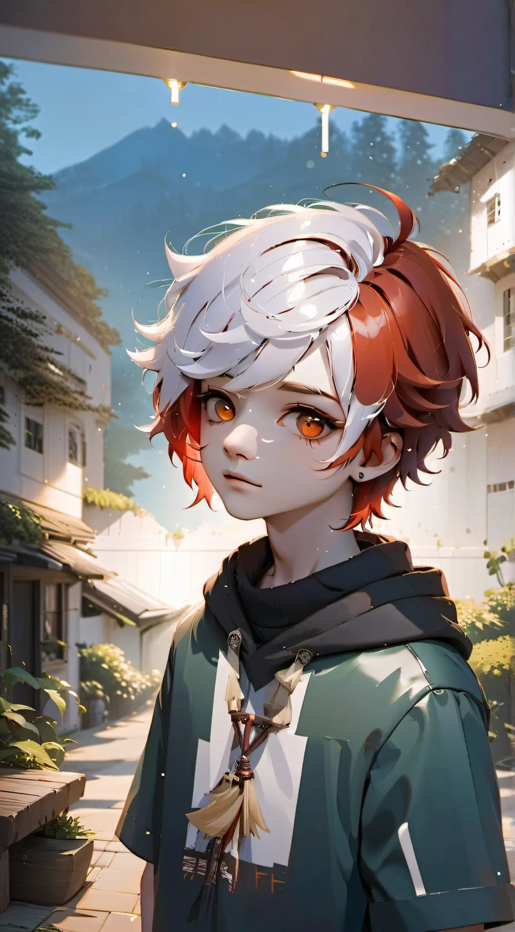 ai character: Todoroki😍 background