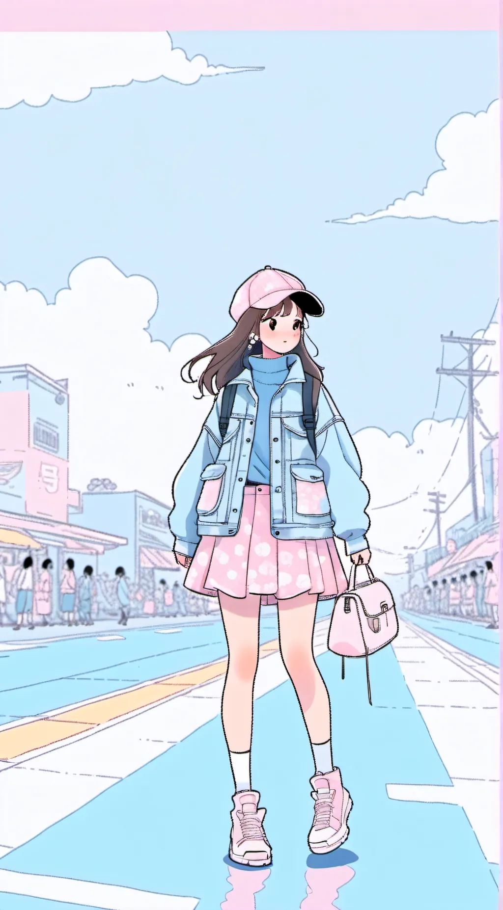 ai character: hailey/hail background