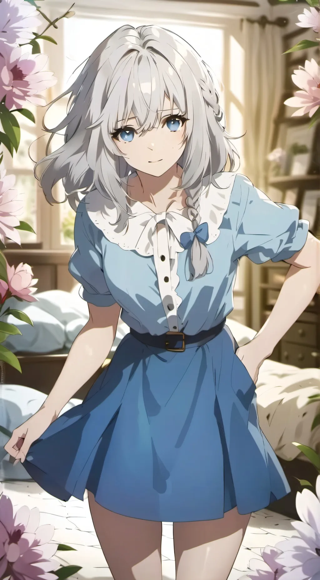 ai character: Lily background