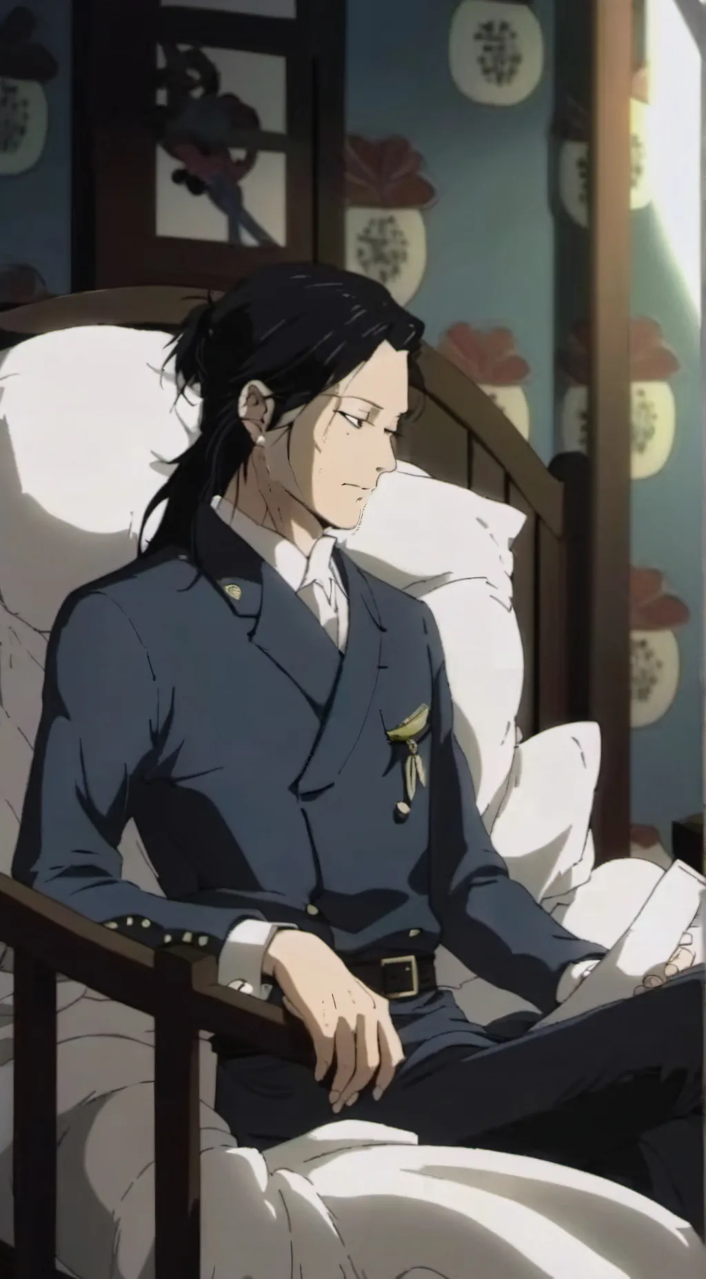 ai character: Shouta Aizawa background