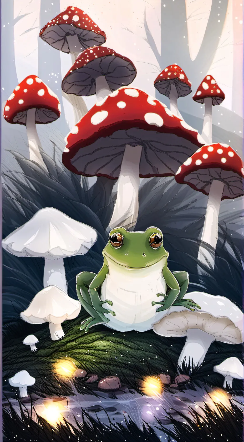 ai character: Lilly background