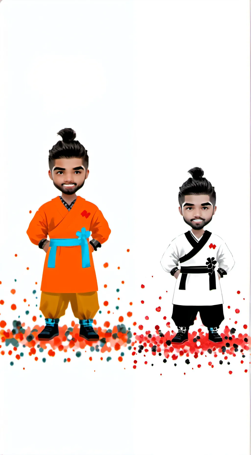 ai character: Roblox Player background