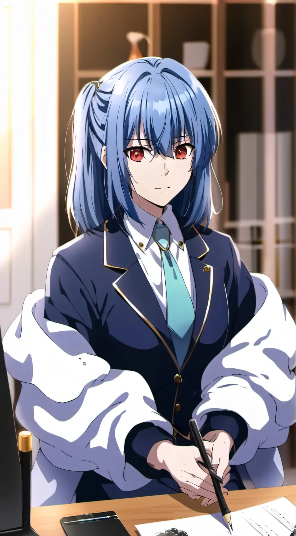 ai character: RyoSaki background