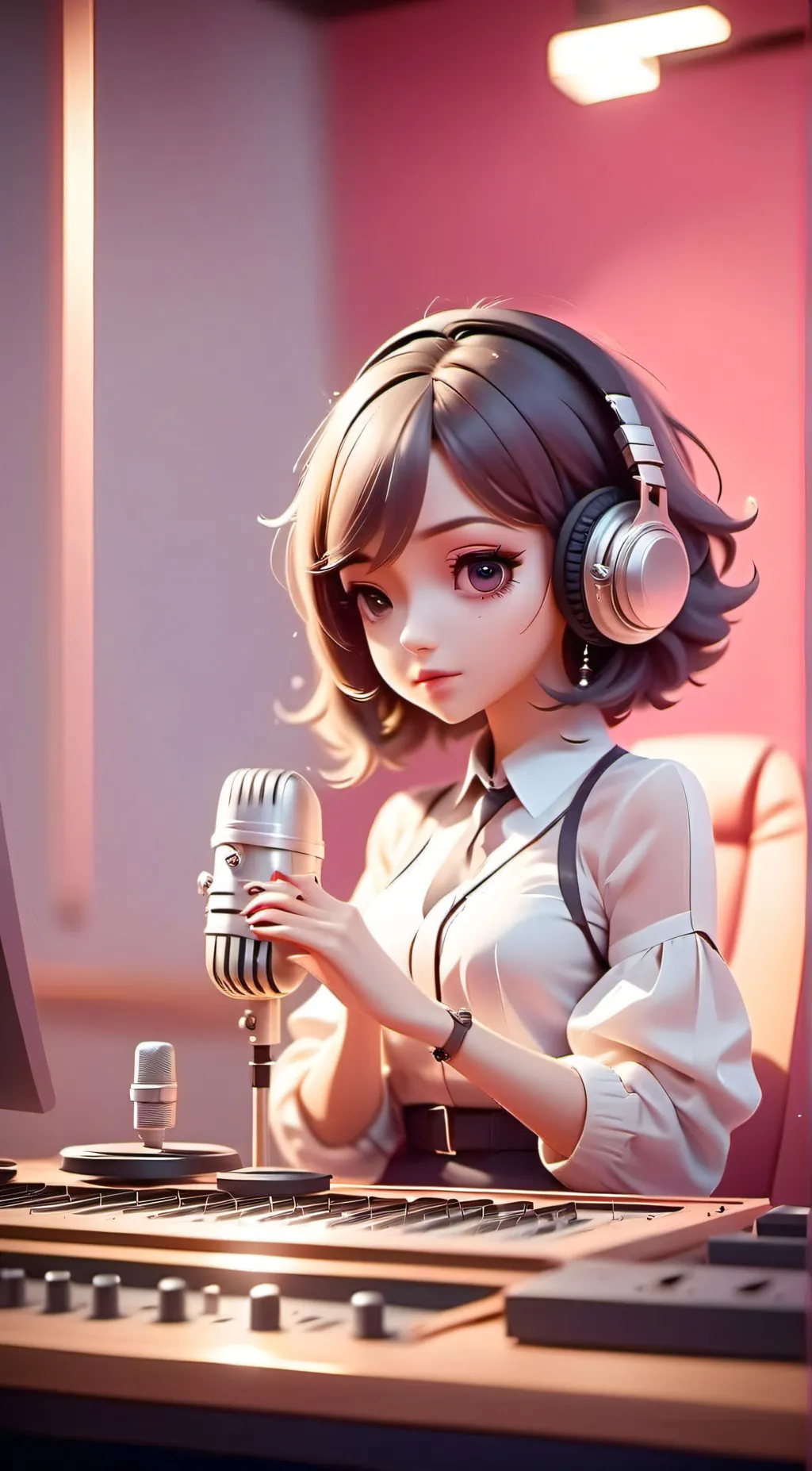 ai character: Voice acting tips background