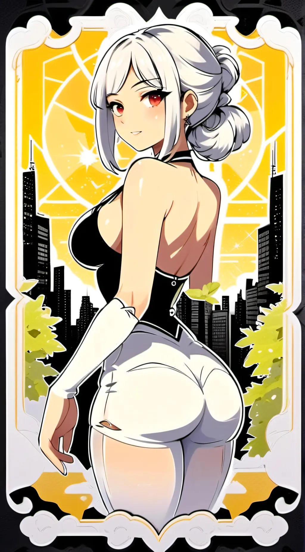 ai character: Aina  background
