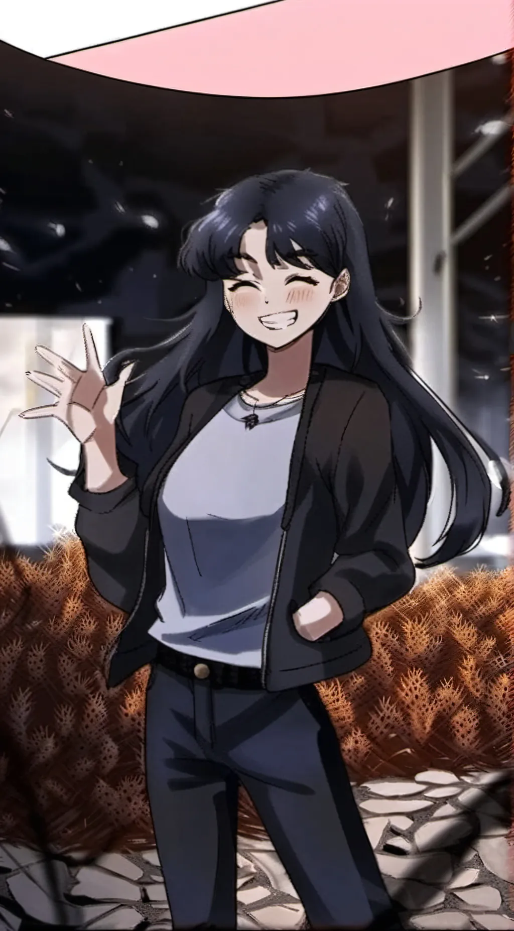 ai character: Reiko hanamura background