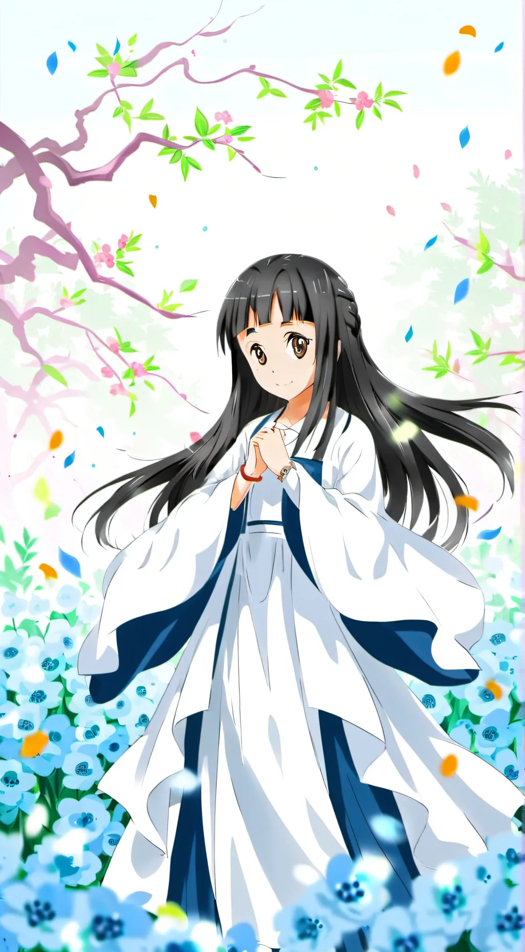 ai character: Yui background