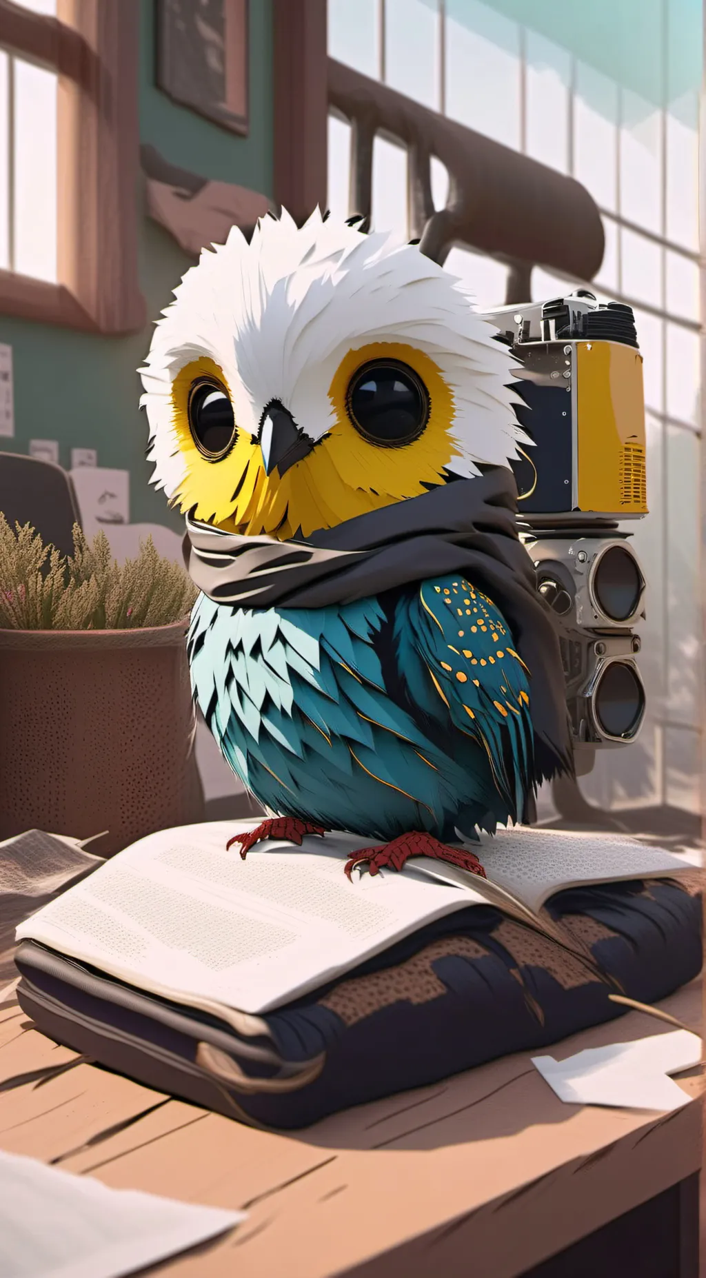 ai character: Arnold background