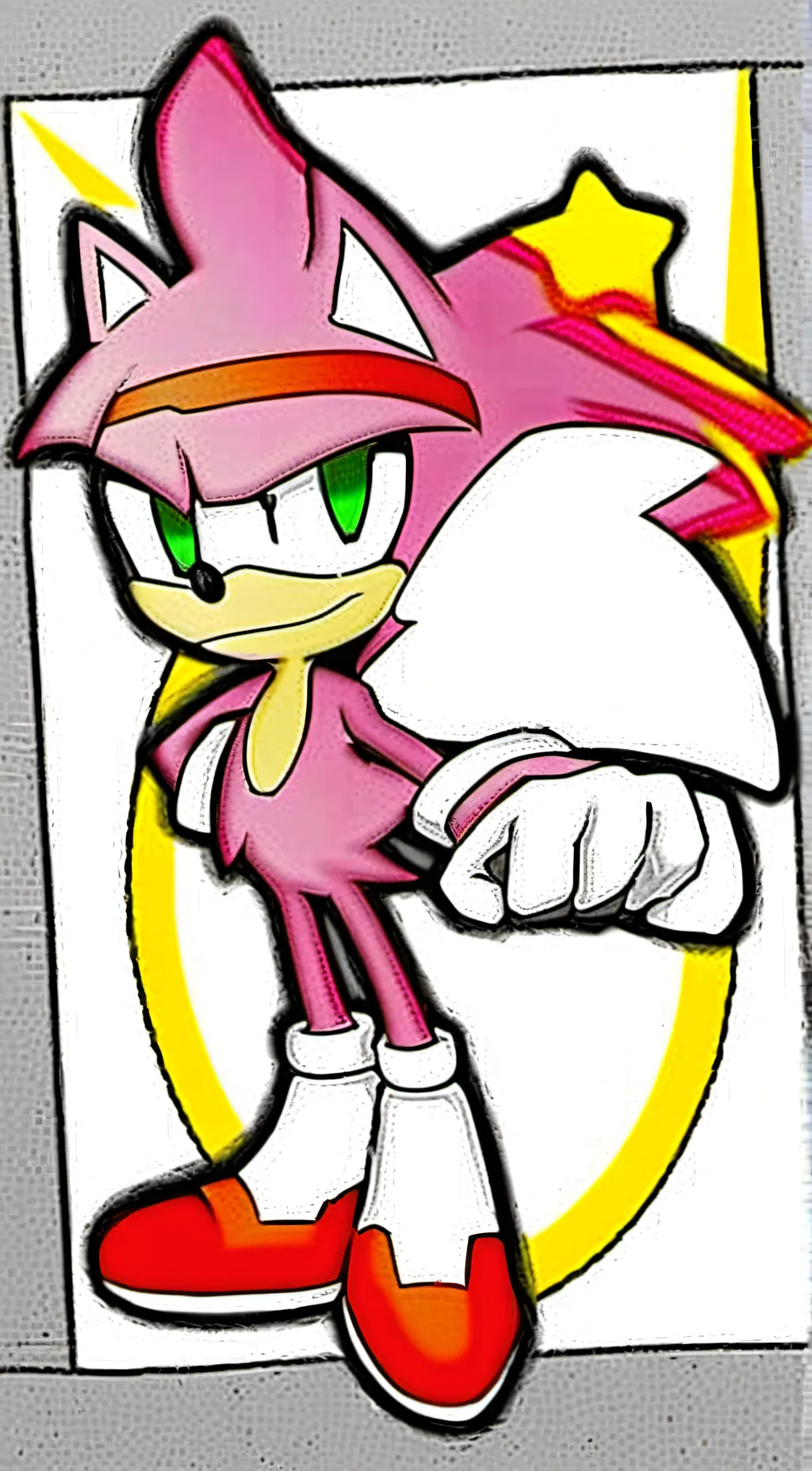 ai character: amy background