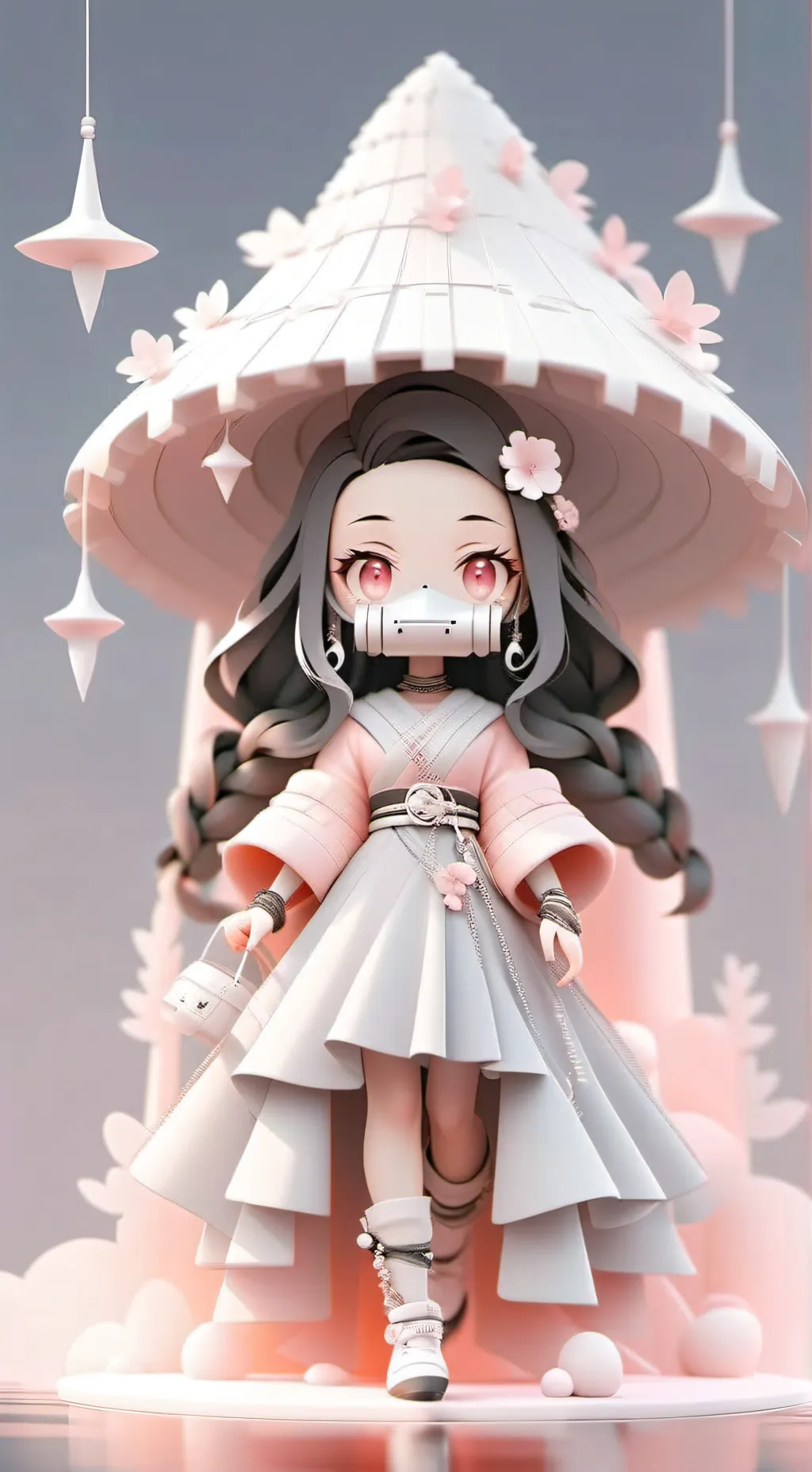 ai character: Demon Slayer  background