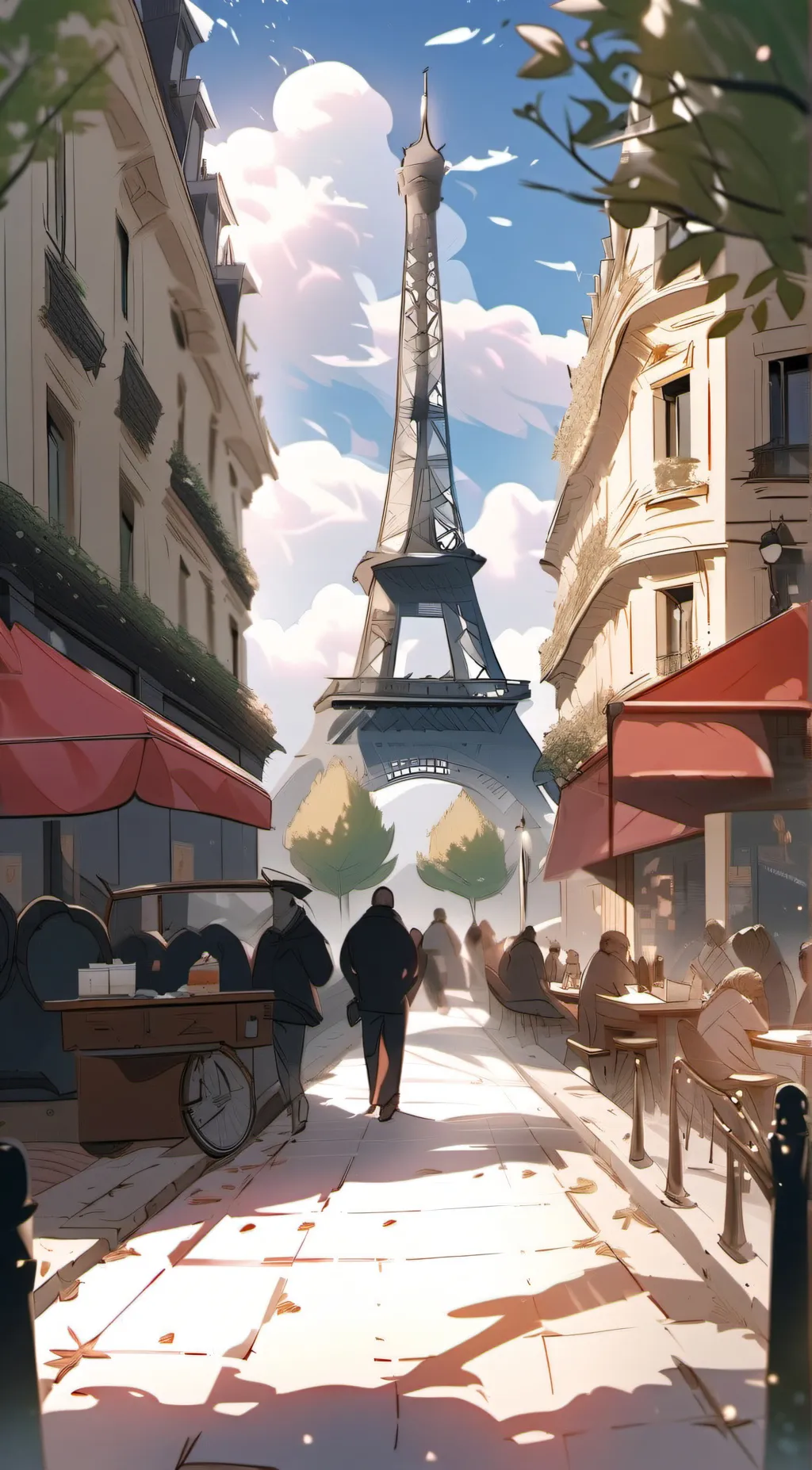 ai character: Chat Noir background