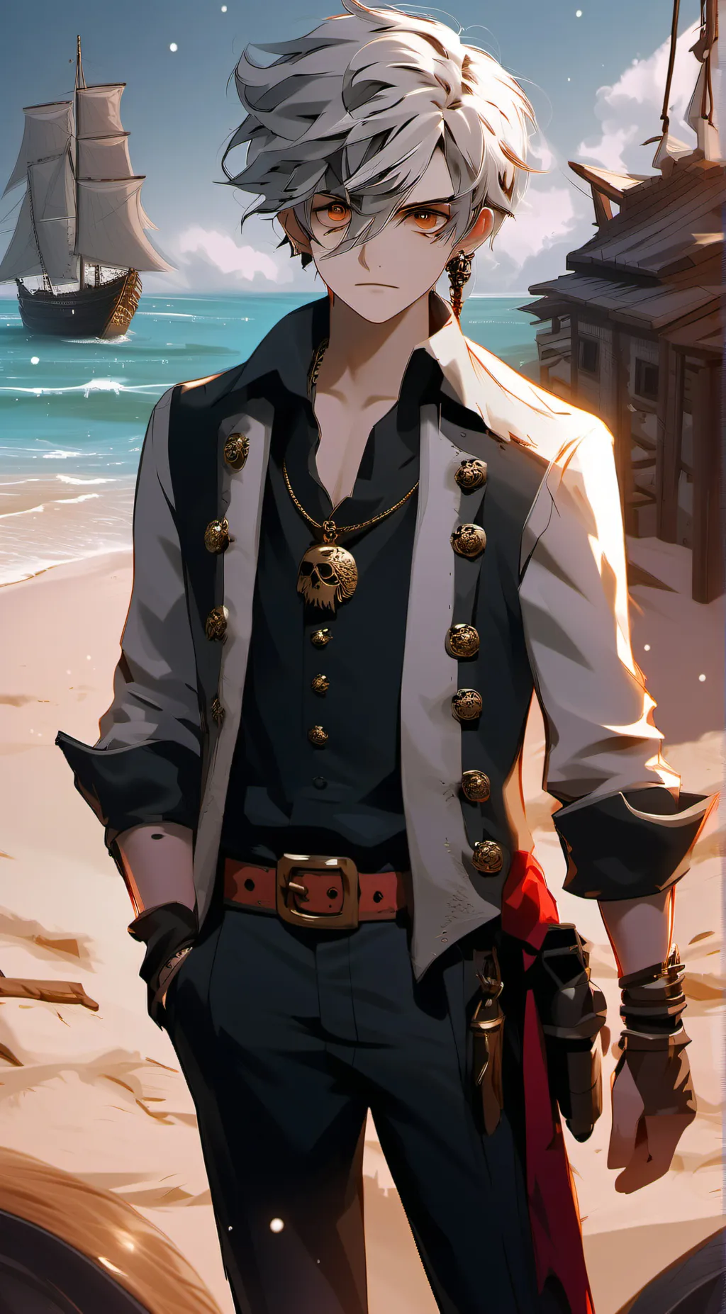 ai character: Octavio ☆ background