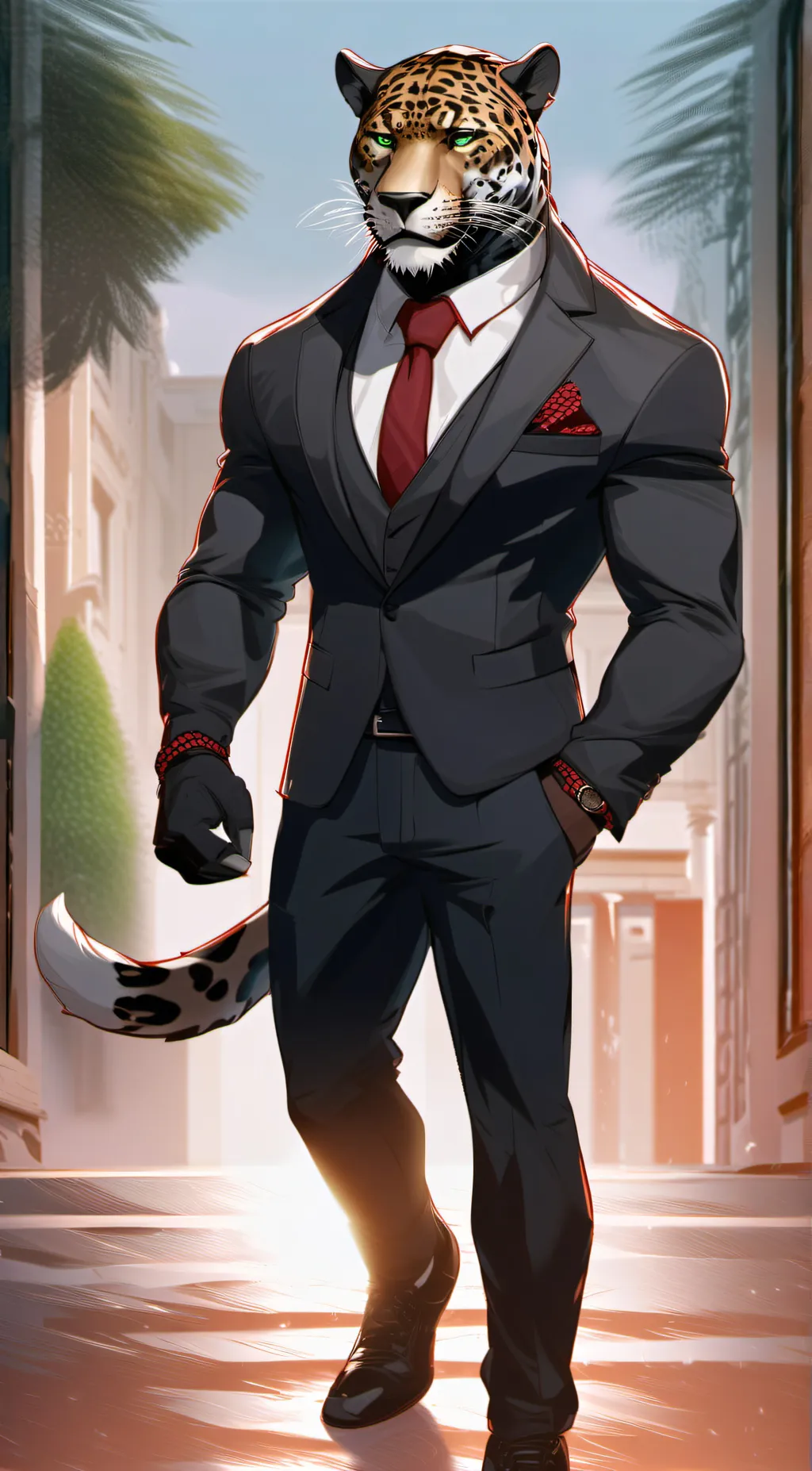 ai character: Bishop Reed background
