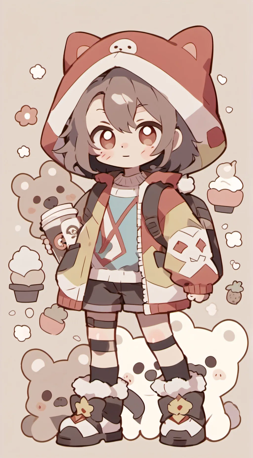 ai character: Idk background