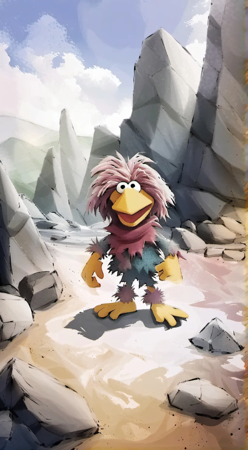 ai character: Gobo background