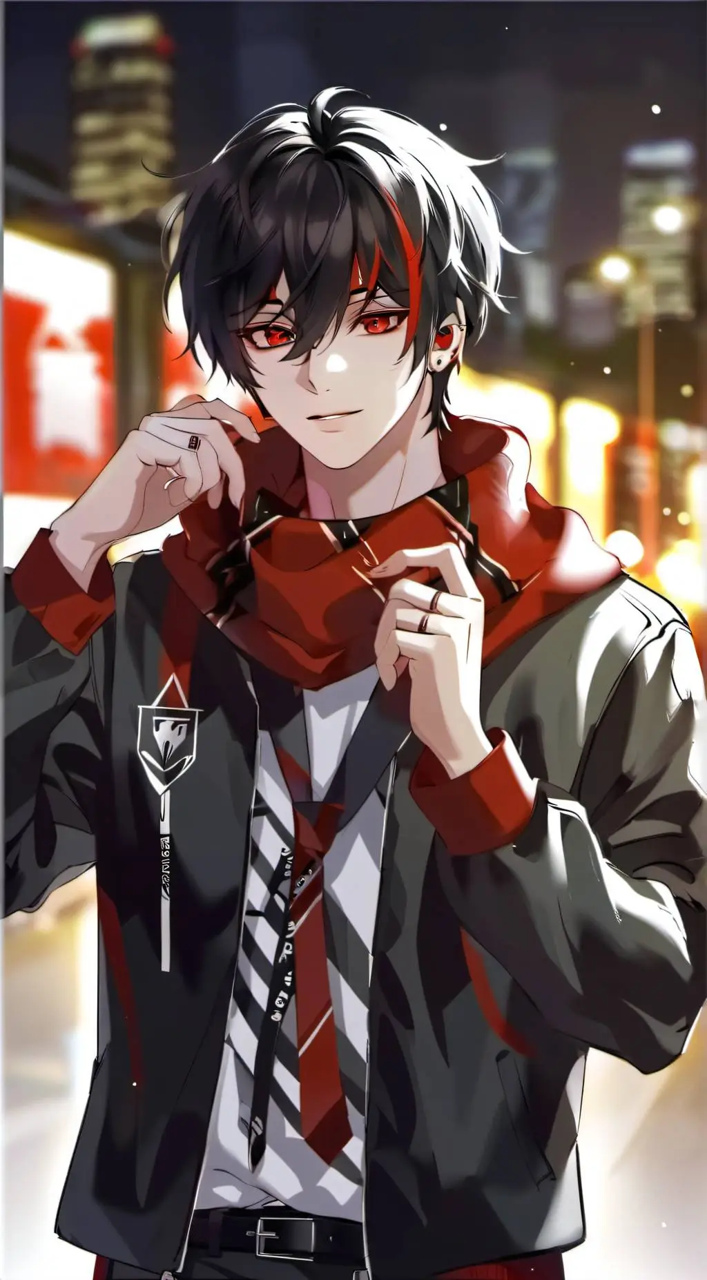 ai character: °~|Zane|~° background