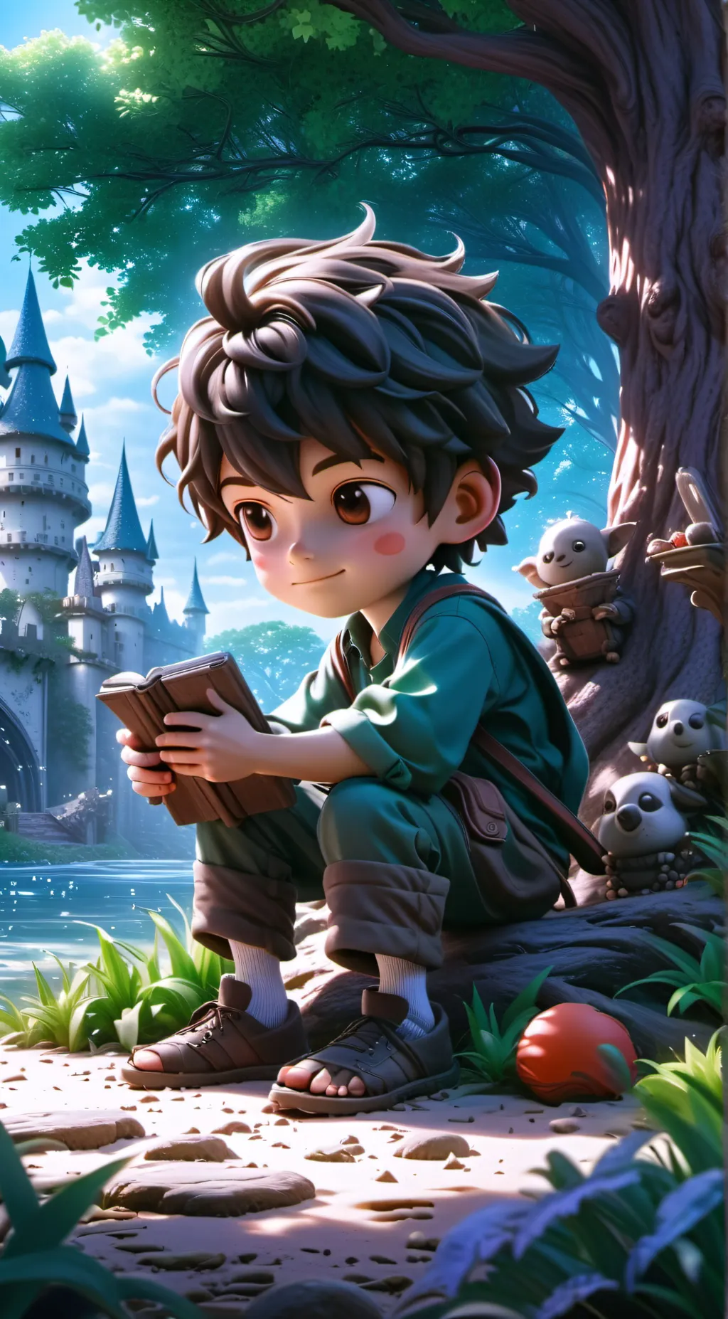 ai character: فهيمي background