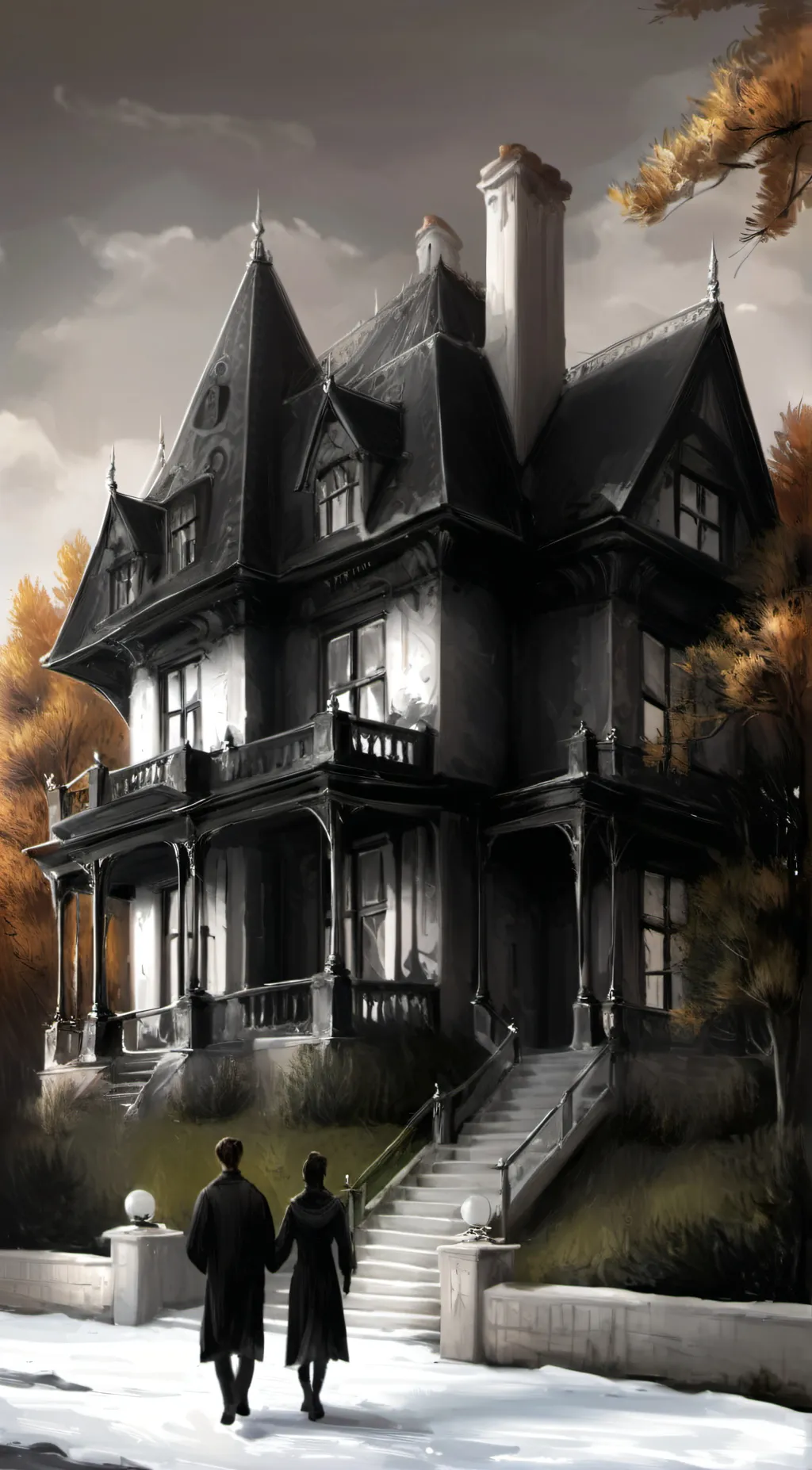 ai character: Malfloy Manor background