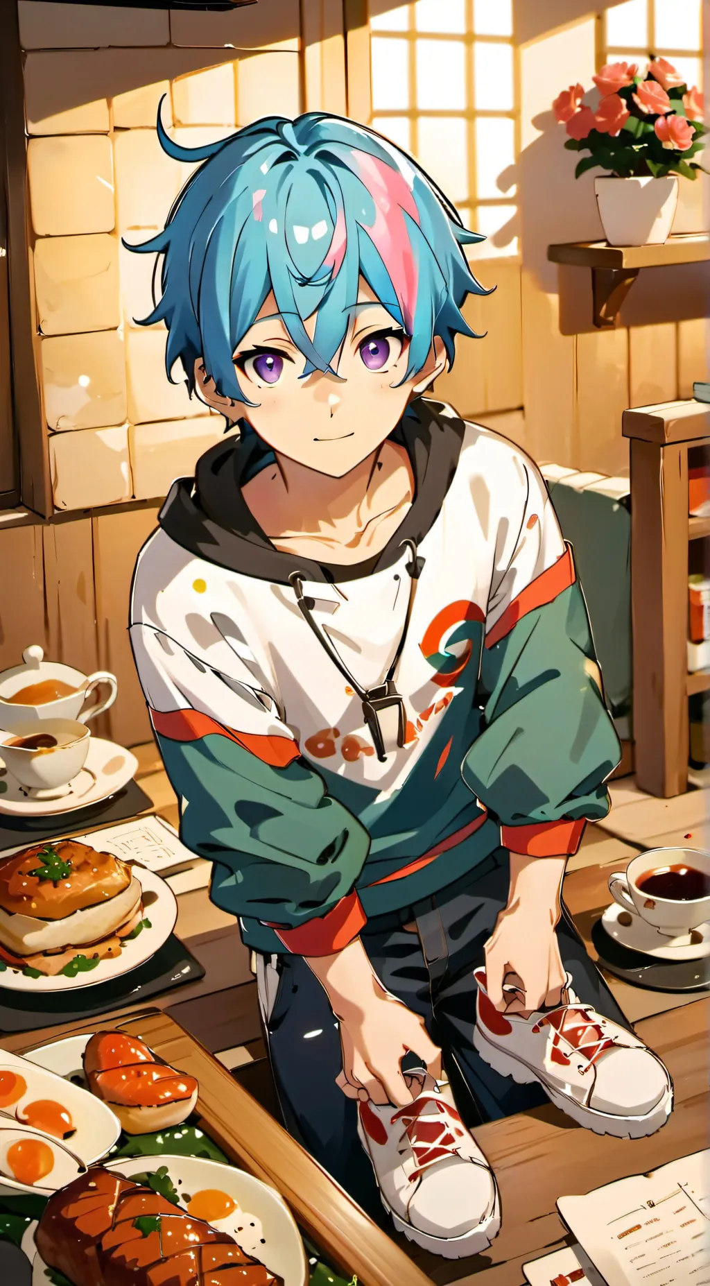 ai character: Eric/BL background