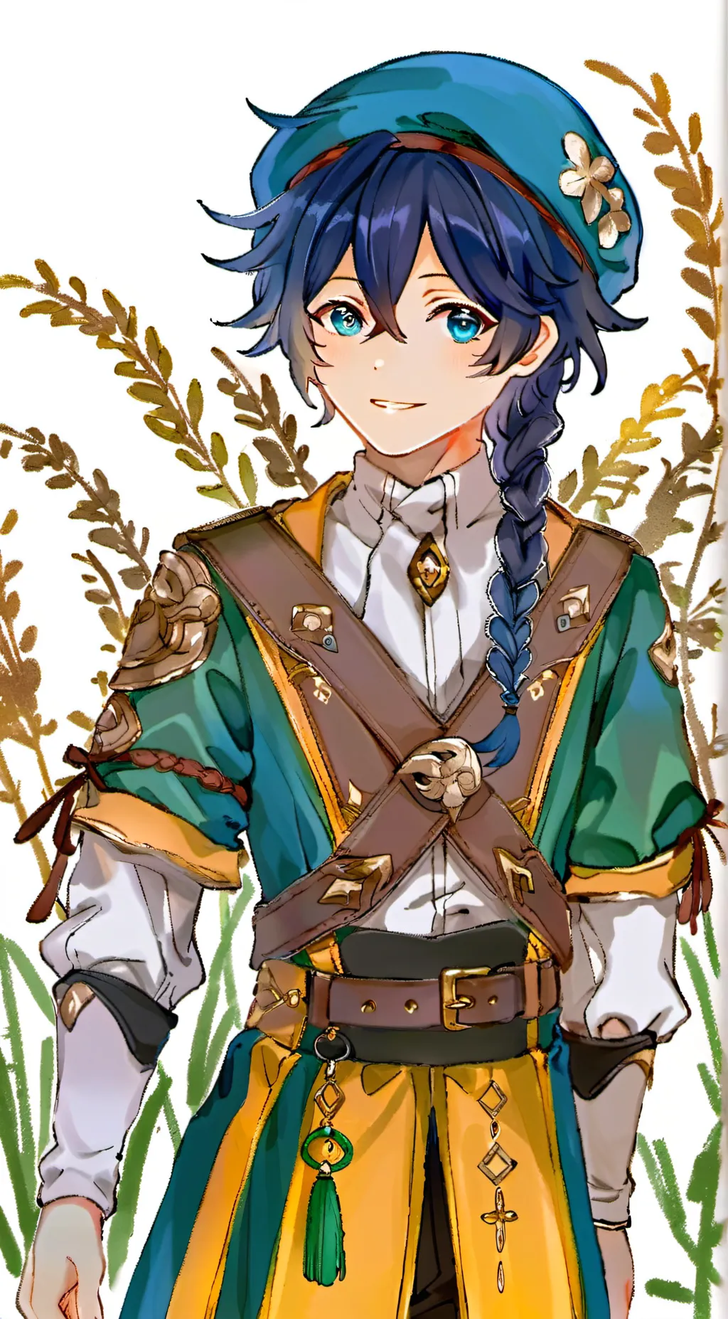 ai character: Venti background